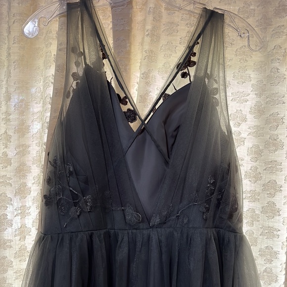 Grey Bridesmaid Dress - Picture 5 of 5